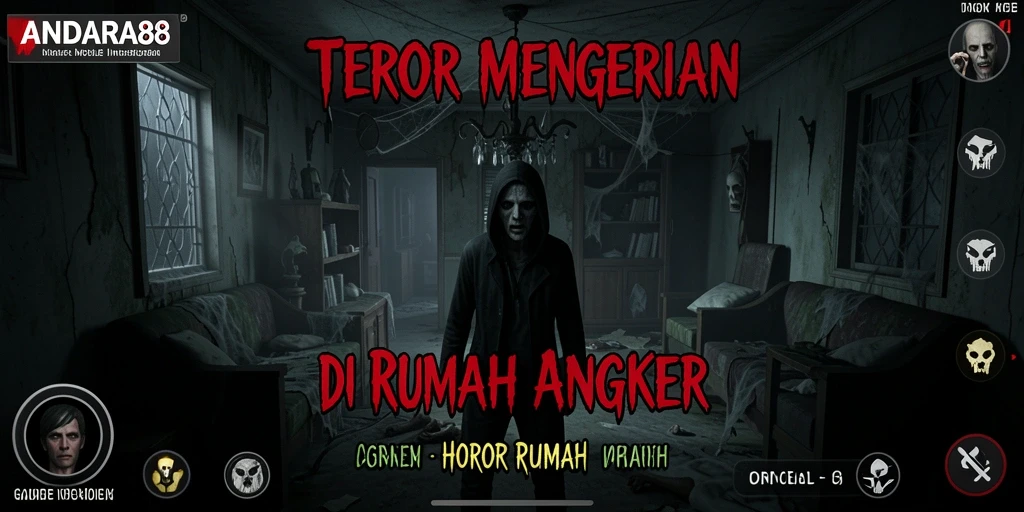 Antarmuka menakjubkan dan suasana mencekam dalam ANDARA88.
