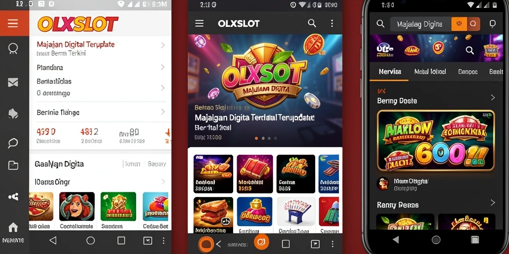 Antarmuka OLXSLOT menampilkan berita digital yang menarik dan user-friendly.