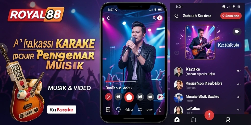 Tampilan antarmuka pengguna ROYAL88 yang menarik dan intuitif.