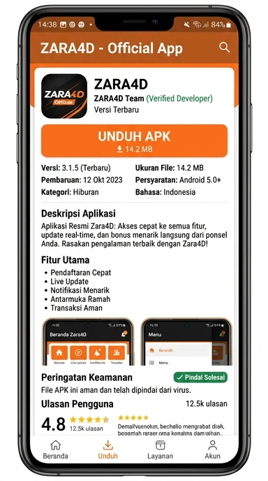 Unduh dan Instal APK zara4d untuk Android