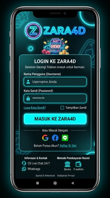 Masuk Akun zara4d Untuk Pengguna Android Indonesia